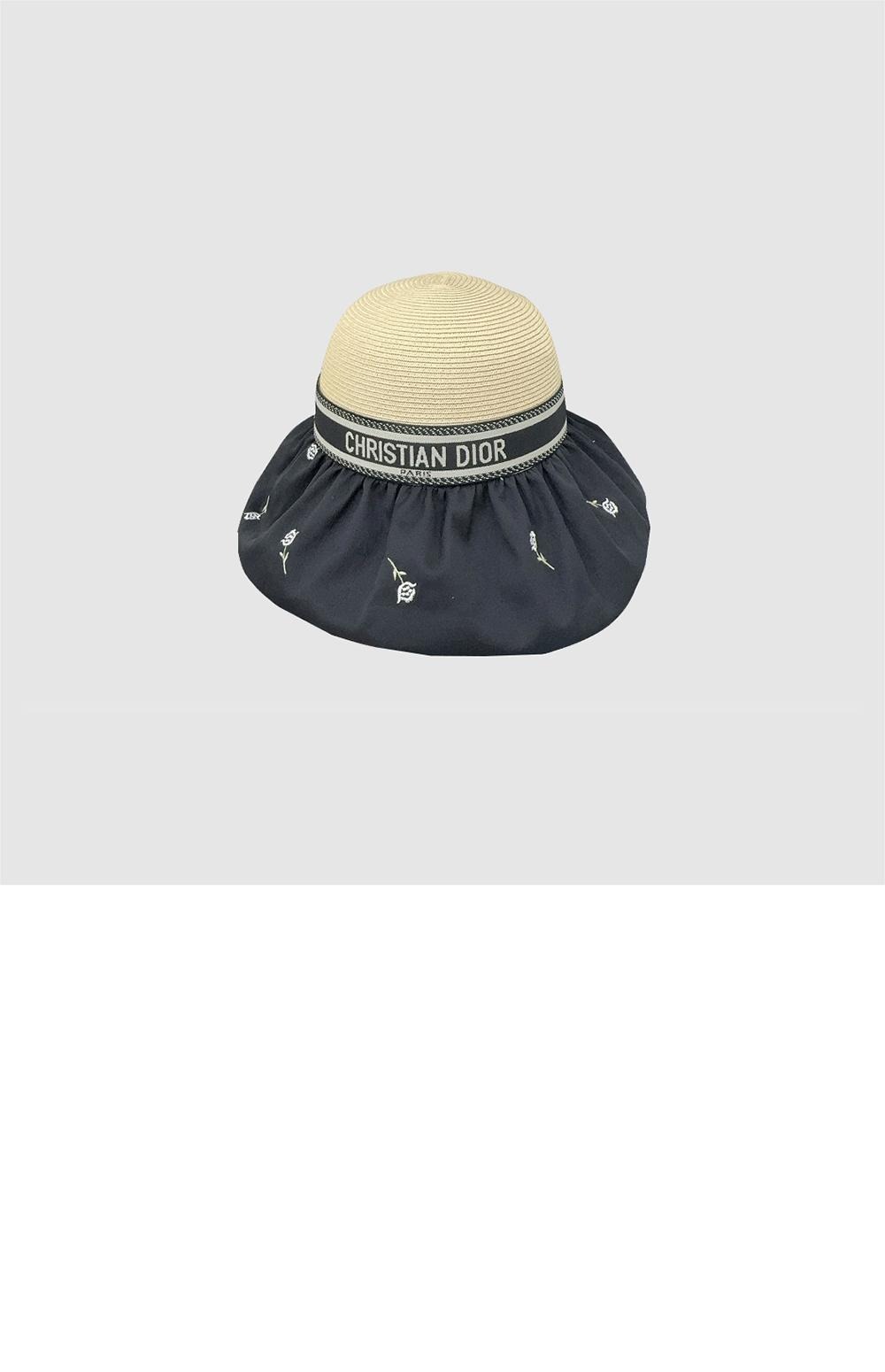 밀짚모자 선캡 52DP3 > 디올