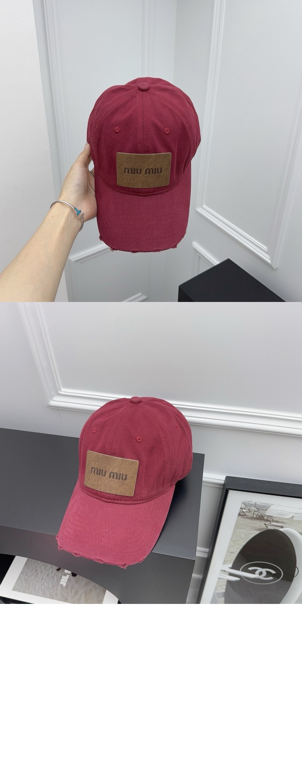 베이스볼 캡  5HC231 > 미우미우