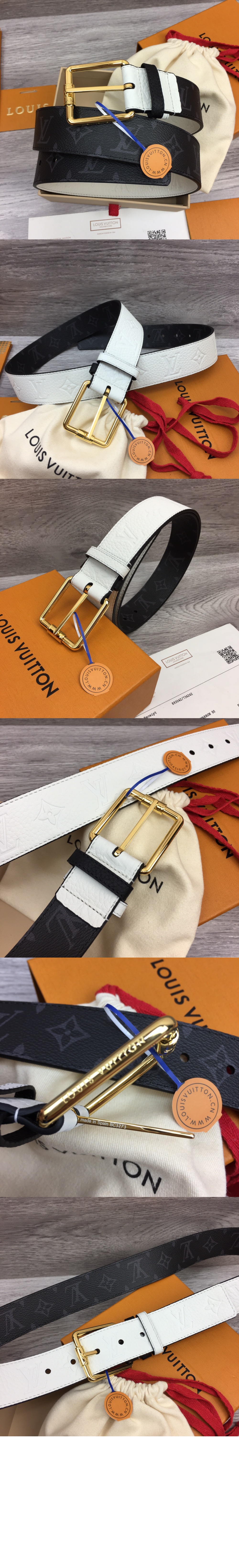 플라워 로고 벨트 M8514U > 루이비통