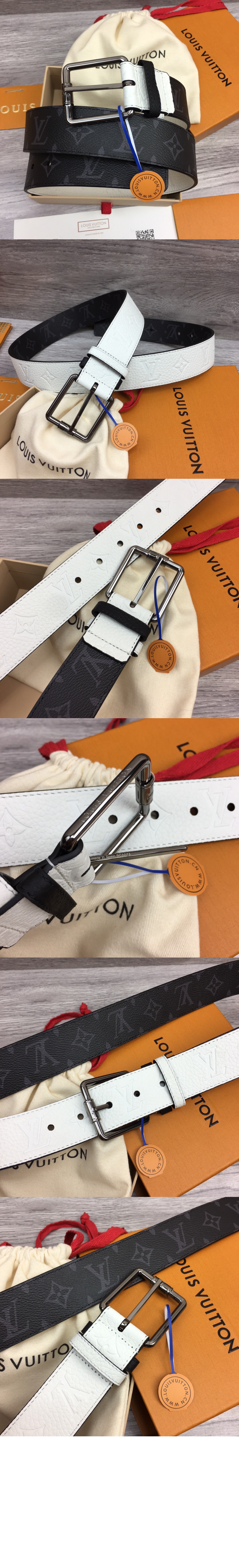 플라워 로고 벨트 M8514U > 루이비통