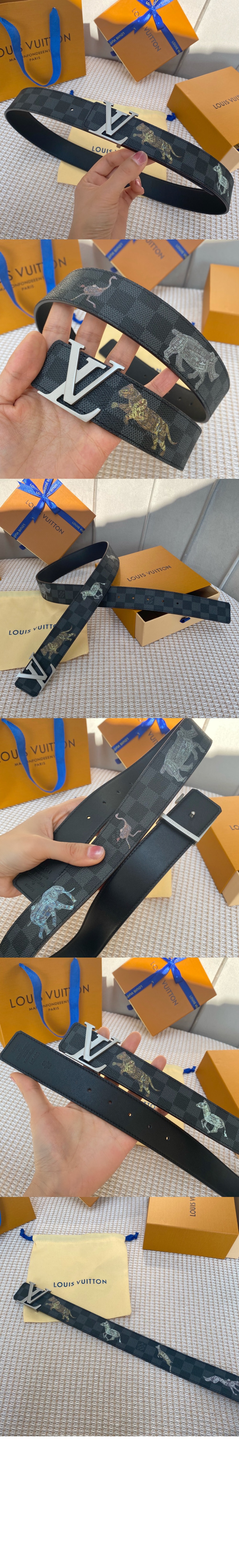 이니셜 리버서블 벨트 M0462U > 루이비통