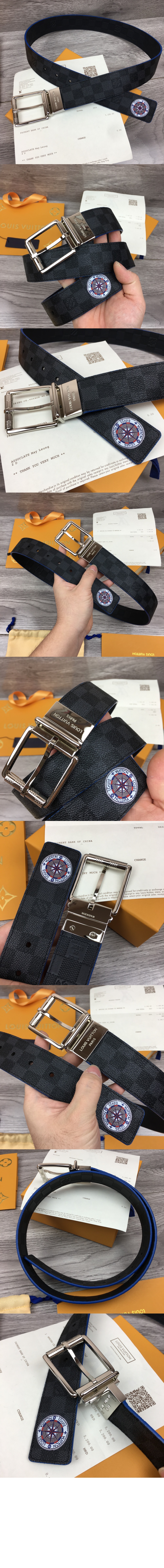 클래식 체크 벨트 M0214T > 루이비통