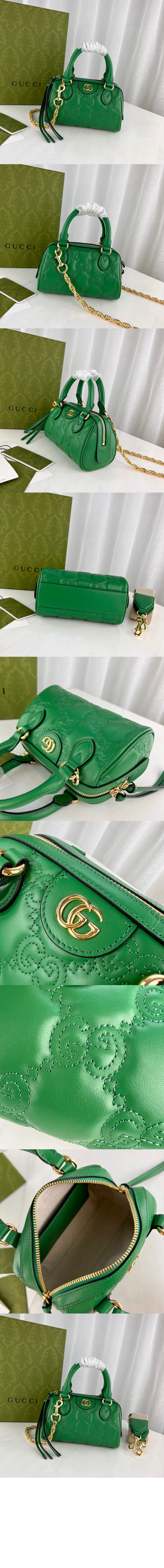 GG 마몽 마틀라세 미니 토트백 702251 > GG Marmont - GG 마몽