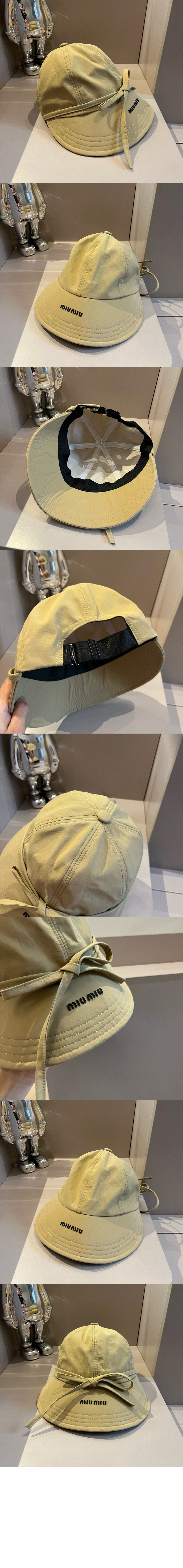 리본 선캡 5HC978 > 미우미우