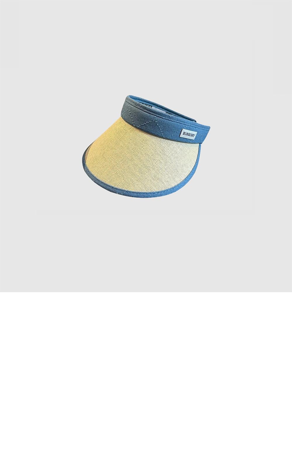 밀짚 선캡 8013587 > 버버리