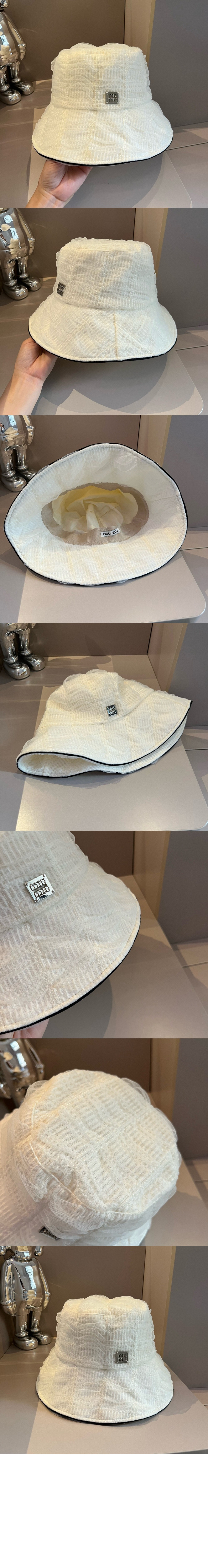 망사 선캡 5HC387 > 미우미우