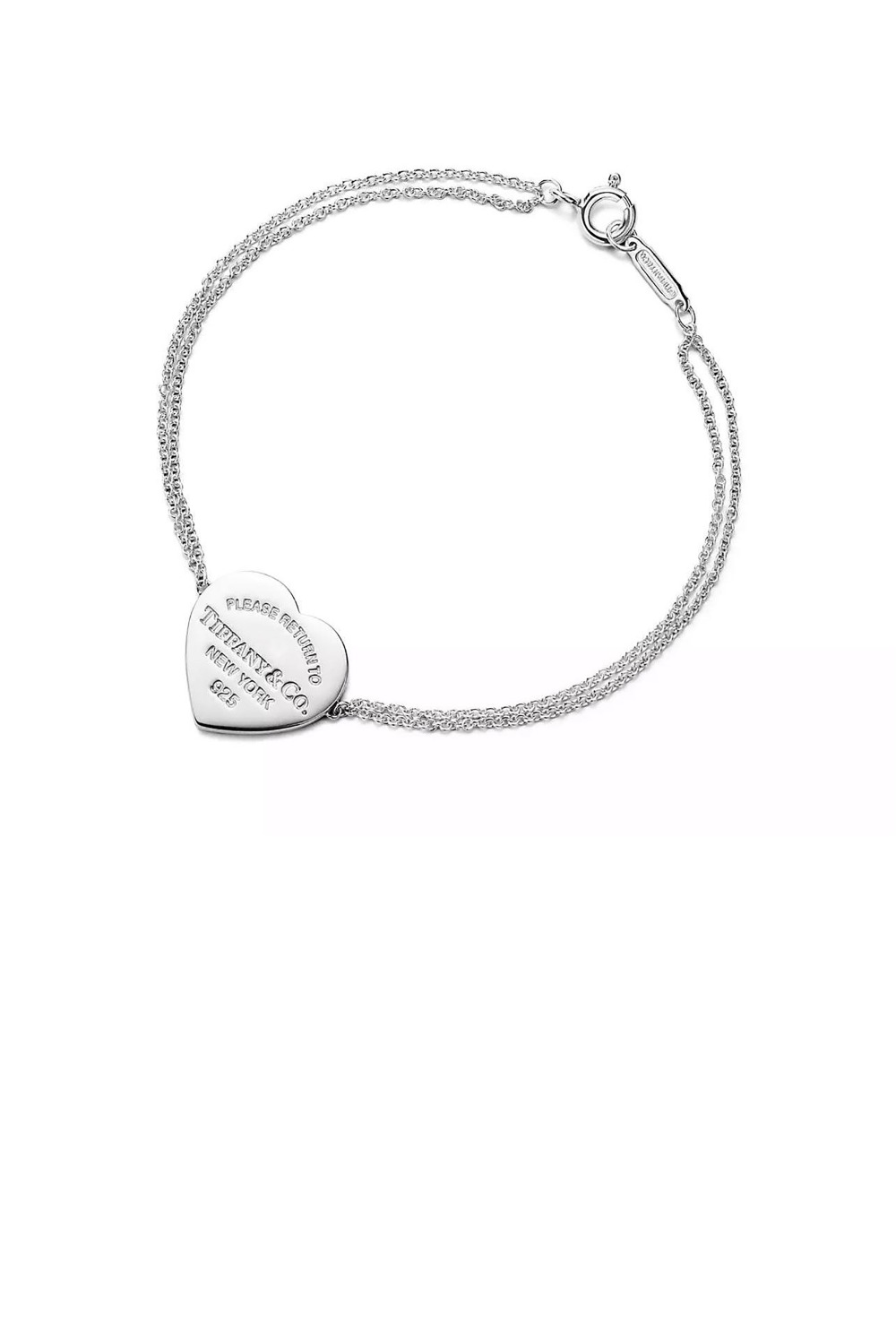 더블 체인 하트 태그 브레이슬릿 > Etc - 기타제품