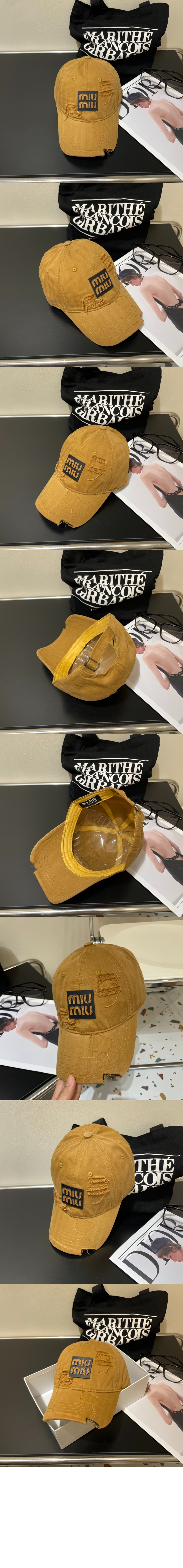 베이스볼 캡 5HC661 > 미우미우