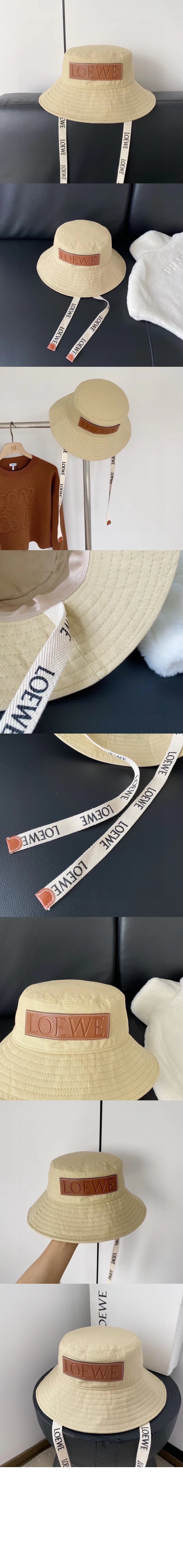 선캡 버킷햇 > 로에베