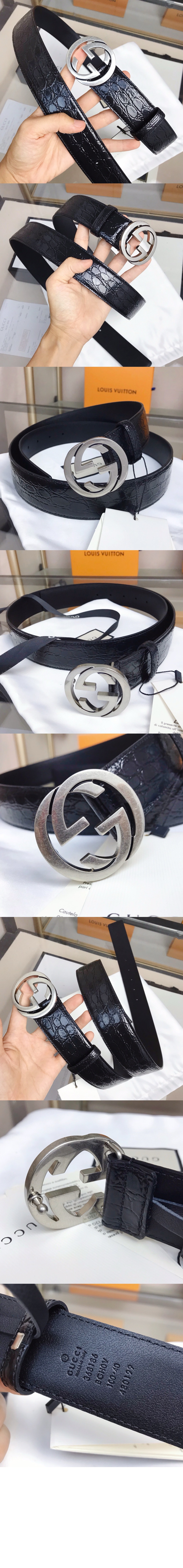 GG 스무스 버클 벨트 368186 > 구찌