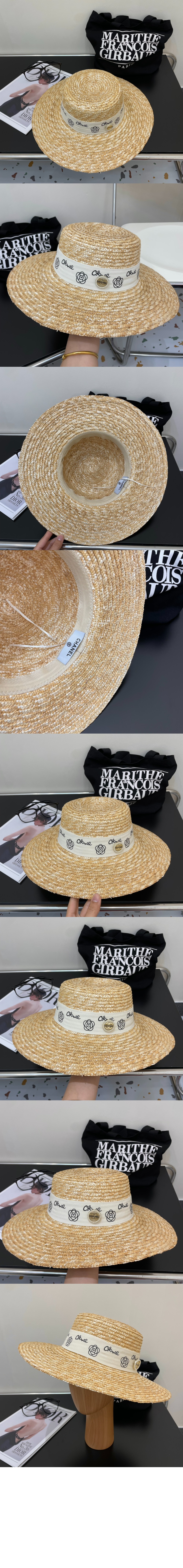 밀짚모자 선캡 AA4722 > 샤넬