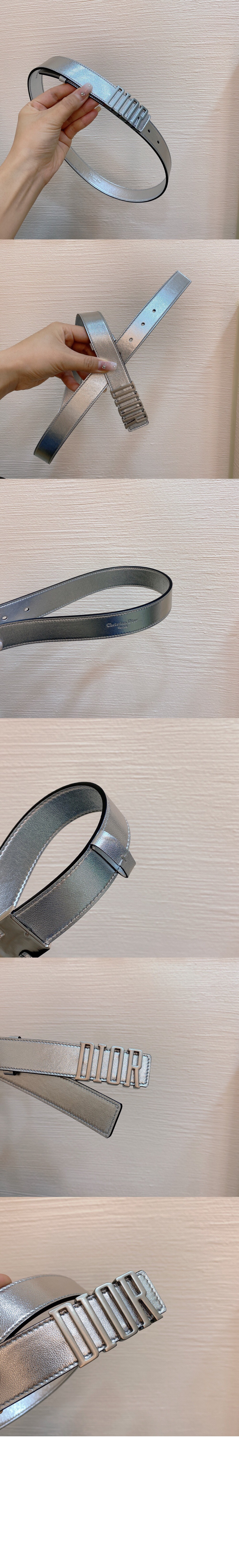 주름 소가죽 벨트 B0385 > 디올