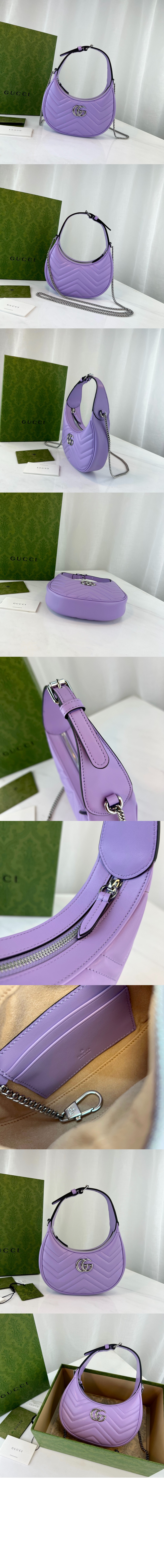 마몽 하프문 쉐입 미니백 699514 > GG Marmont - GG 마몽