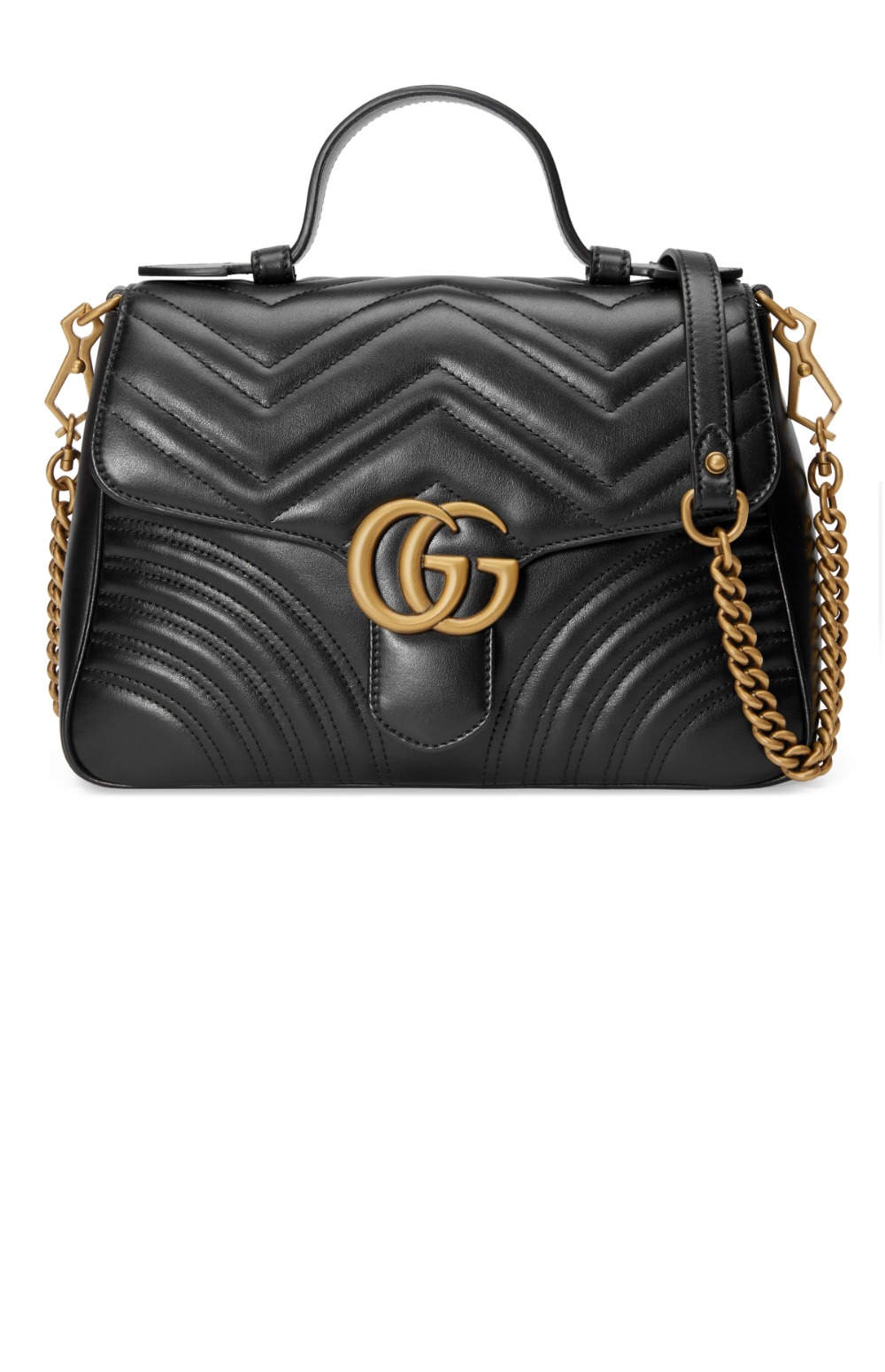 GG 마몽 스몰 탑핸들백 498110 > GG Marmont - GG 마몽