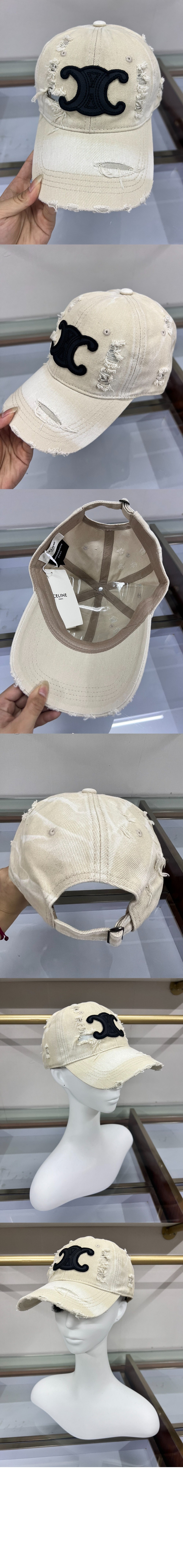 데님 베이스볼 캡 2A5621 > 셀린느