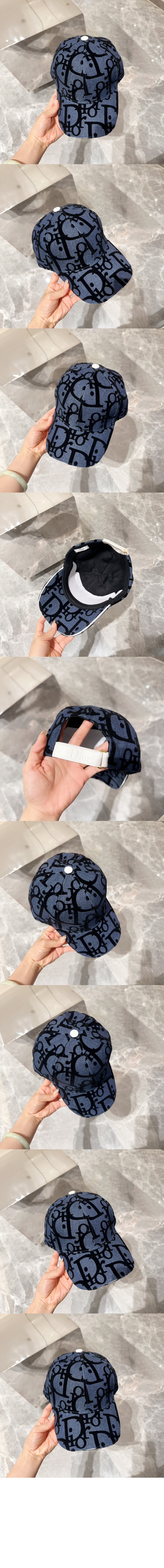 오블리크 베이스볼 캡 115C9 > 디올