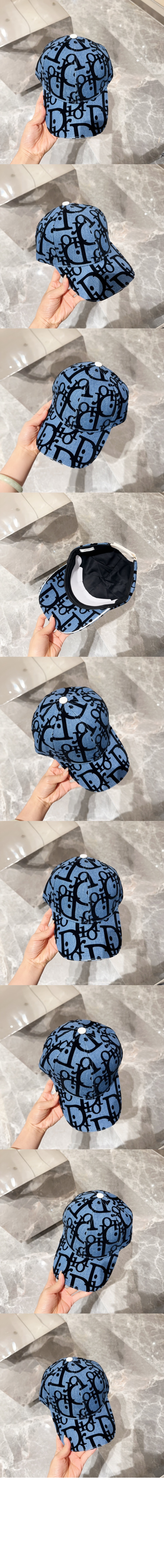 오블리크 베이스볼 캡 115C9 > 디올