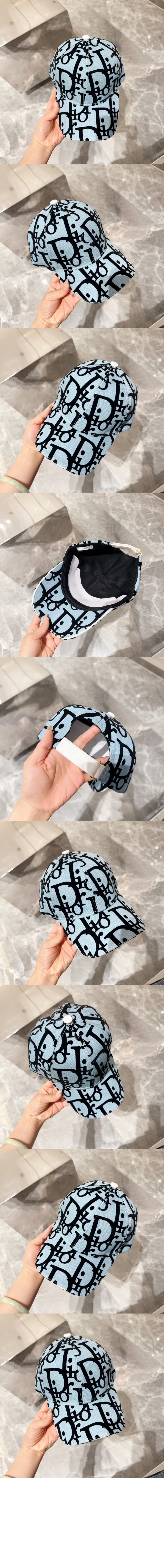 오블리크 베이스볼 캡 115C9 > 디올