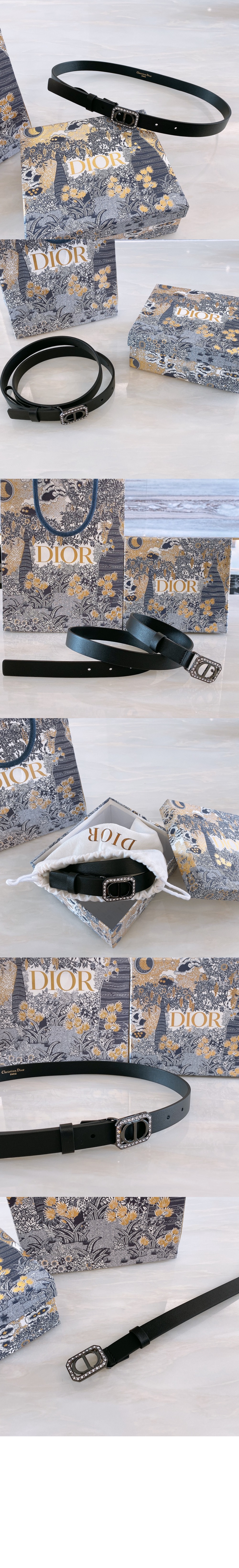 몽테뉴 크리스탈 벨트 B0297 > 디올