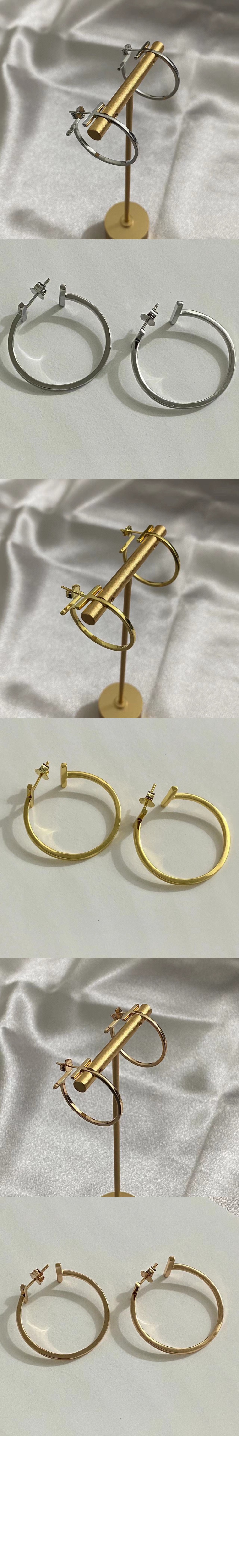 T1 후프 귀걸이 > Etc - 기타제품