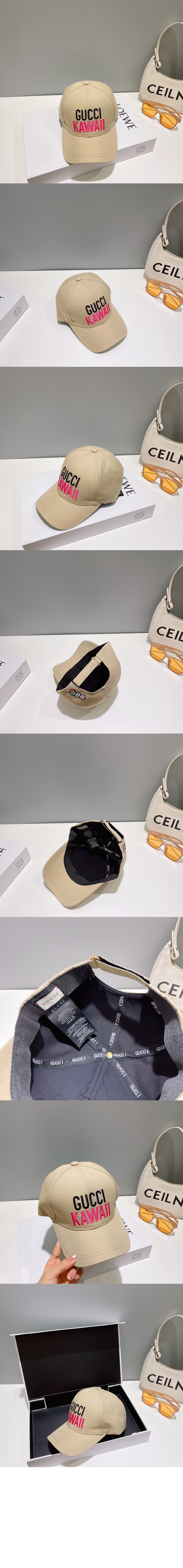 자수 베이스볼 캡 345621 > 구찌