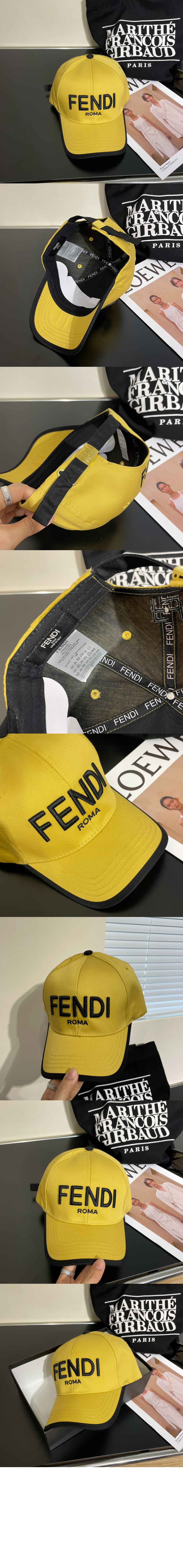 베이스볼 캡 FXQ633 > 펜디