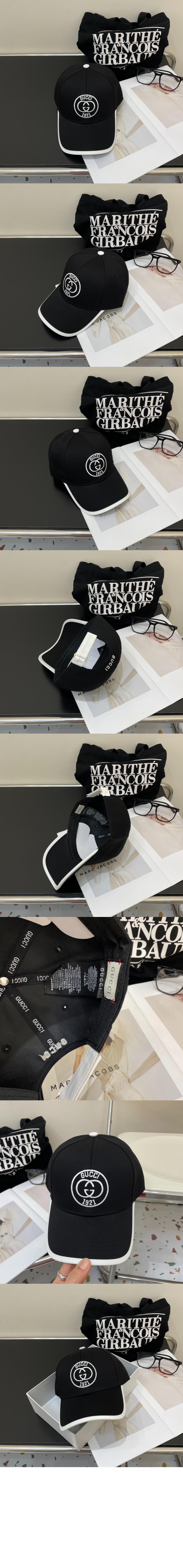 베이스볼 캡 355617 > 구찌