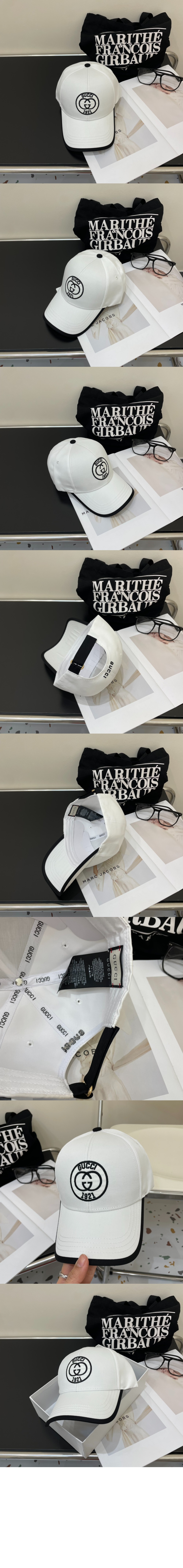 베이스볼 캡 355617 > 구찌