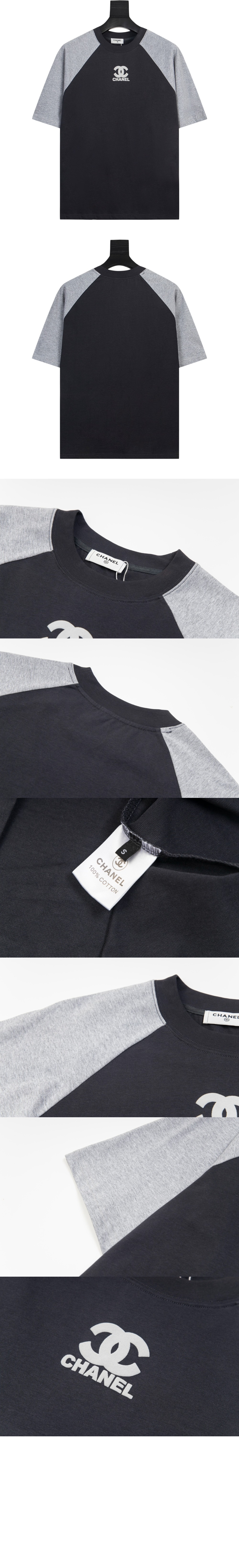 로고 프린트 반팔 > 샤넬