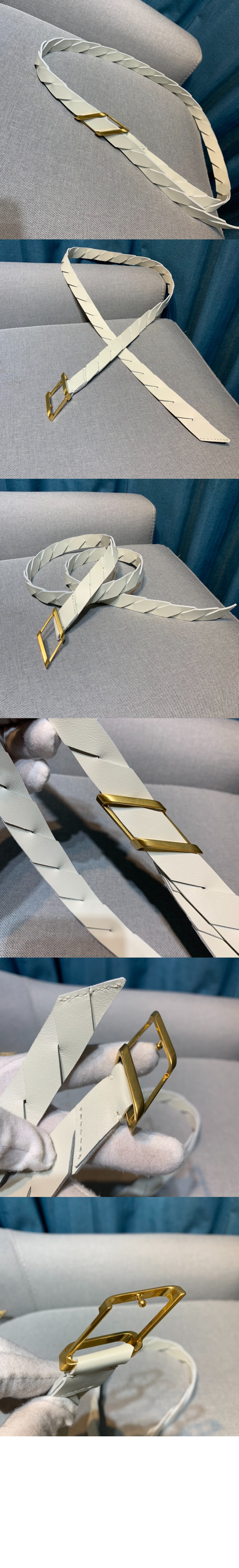 땋은 송아지 가죽 벨트 620106 > Etc - 기타제품