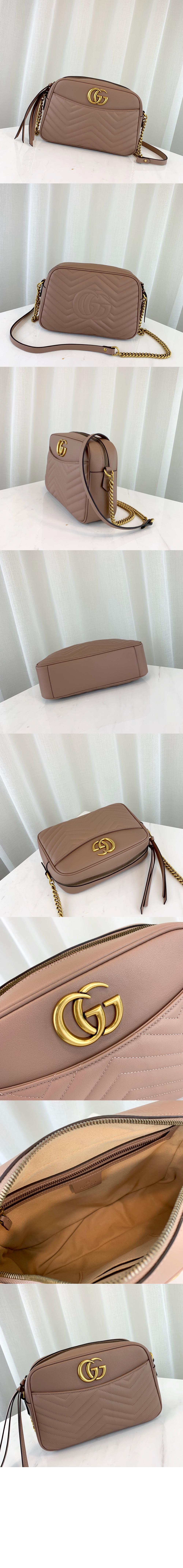 GG 미디움 크로스백  443499 > Blondie - 블론디