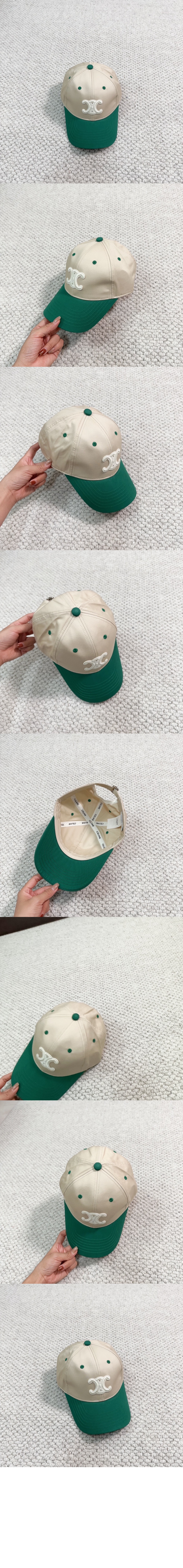 로고 베이스볼 캡 2AUT48 > 셀린느