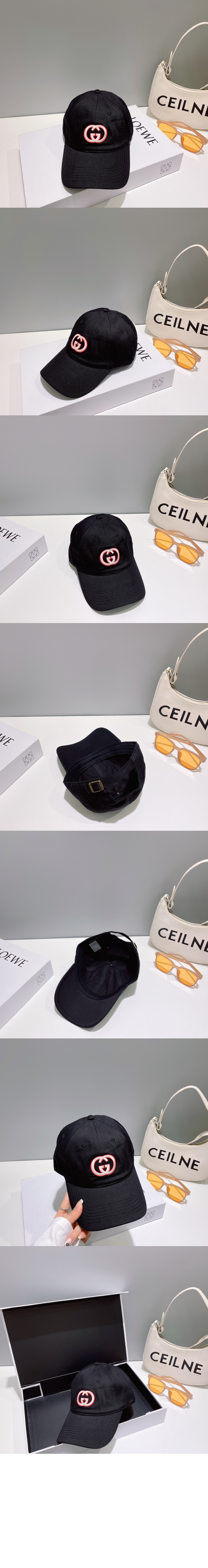 GG 슈프림 베이스볼 캡 663547 > 구찌