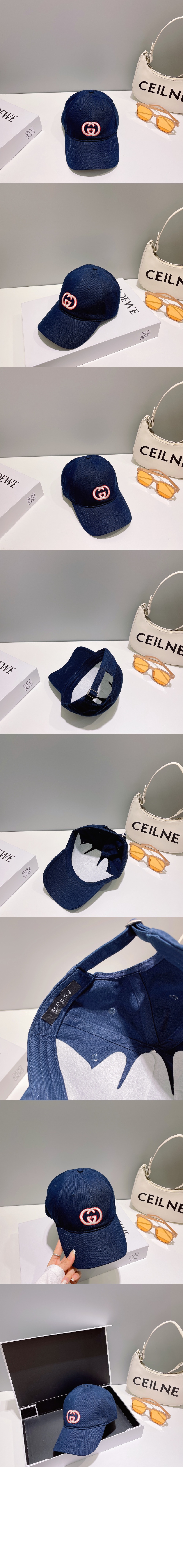 GG 슈프림 베이스볼 캡 663547 > 구찌