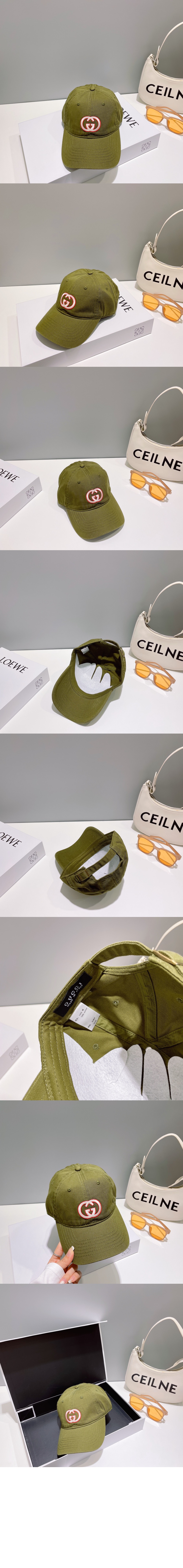 GG 슈프림 베이스볼 캡 663547 > 구찌