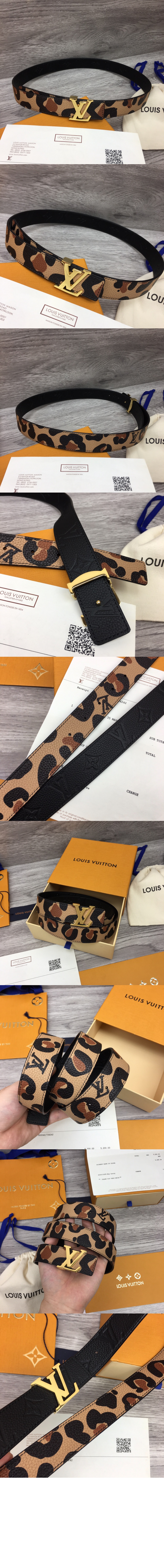 LV 리버서블 벨트 M0393U > 루이비통