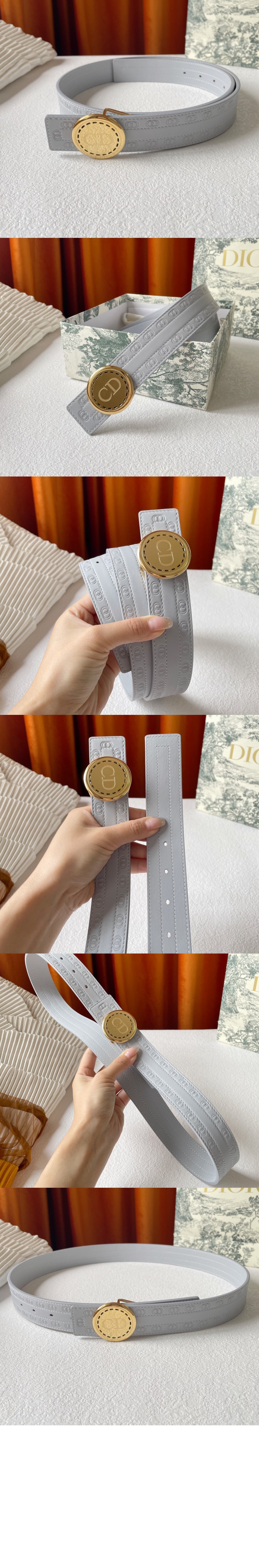 CD 로고 벨트 44SDJ > 디올