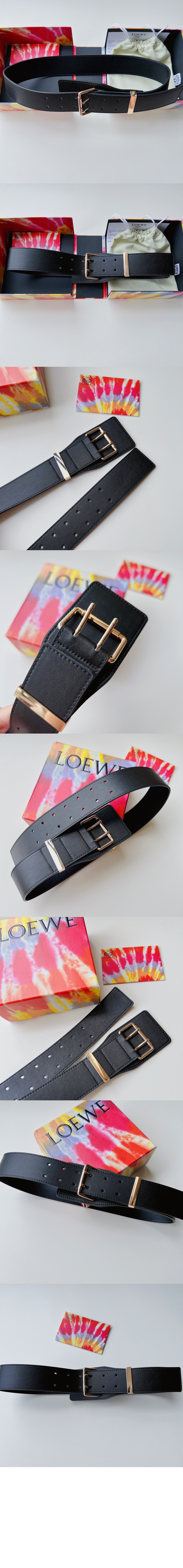 아나그램 컷아웃 벨트 > 로에베