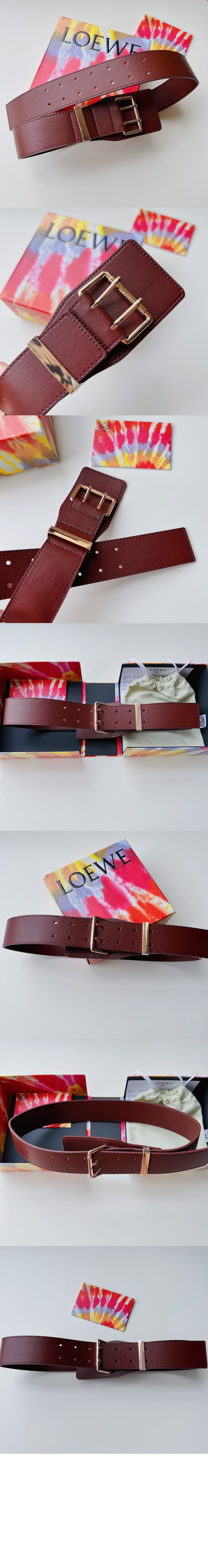 아나그램 컷아웃 벨트 > 로에베