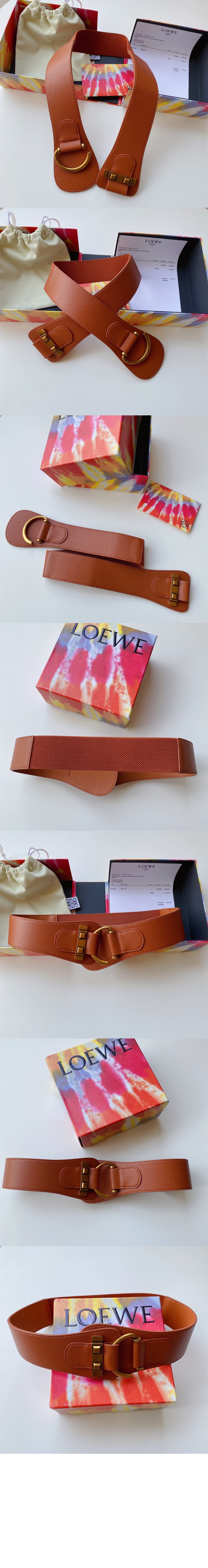 아나그램 컷아웃 벨트 > 로에베