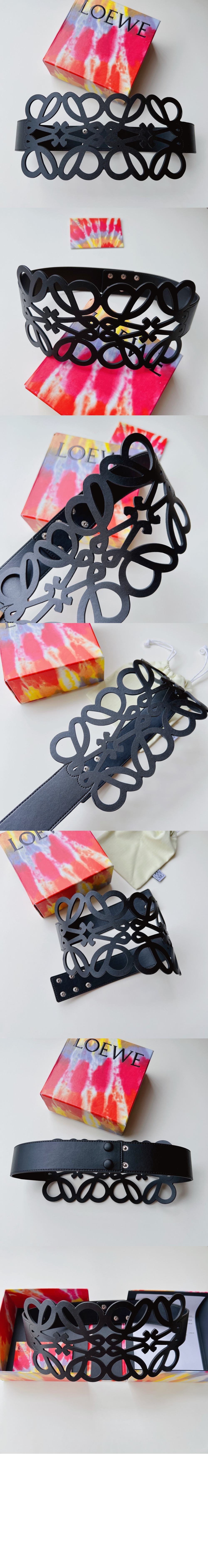 아나그램 컷아웃 벨트 > 로에베