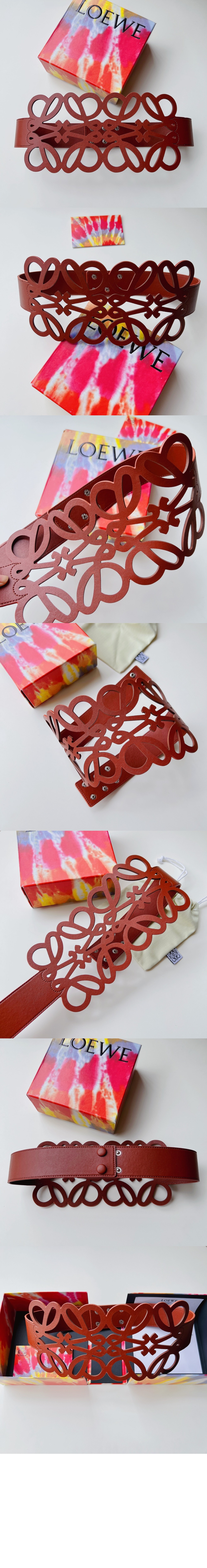 아나그램 컷아웃 벨트 > 로에베