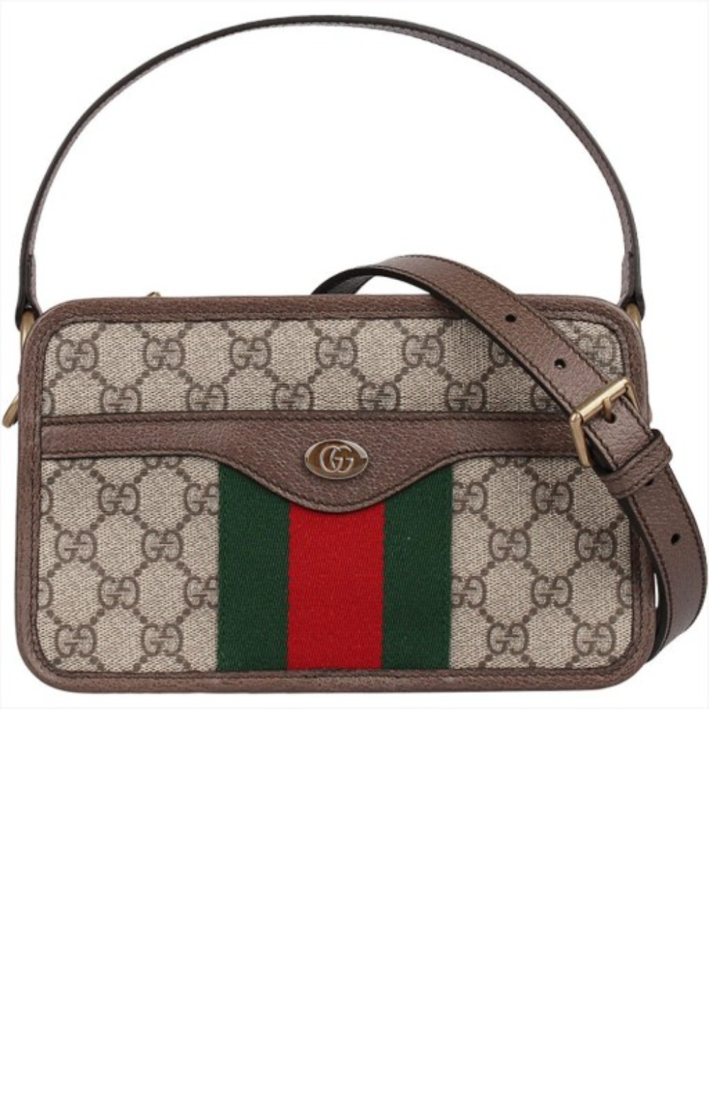 뱀부 1947 GG 스몰 탑 숄더백 598130 > Bamboo 1947 - 뱀부 1947