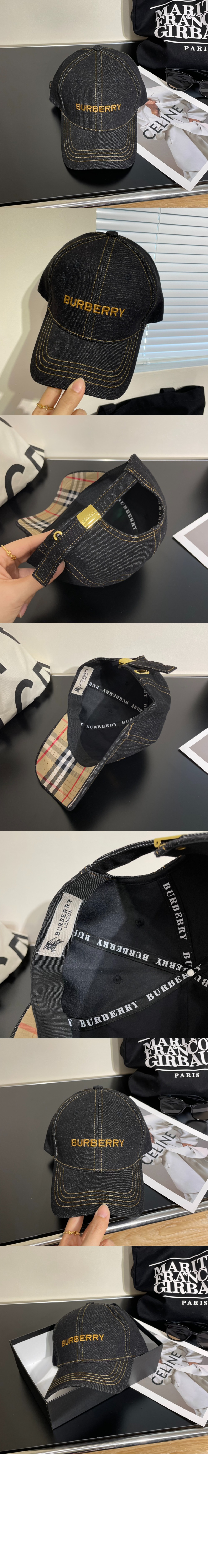 데님 베이스볼 캡  8015778 > 버버리