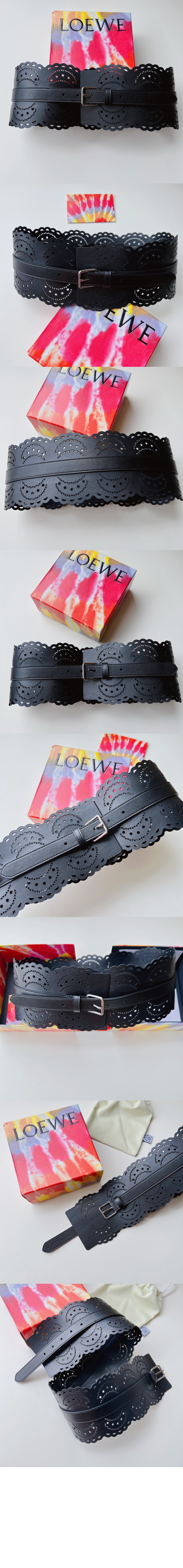 아나그램 컷아웃 벨트 > 로에베