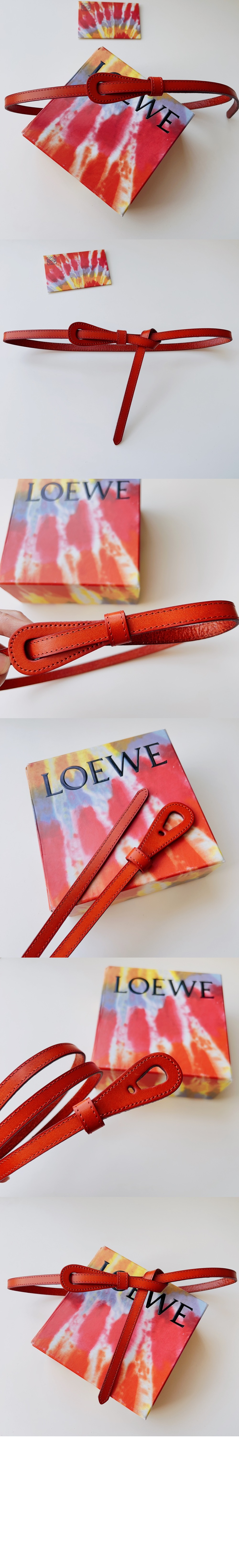 아나그램 컷아웃 벨트 > 로에베