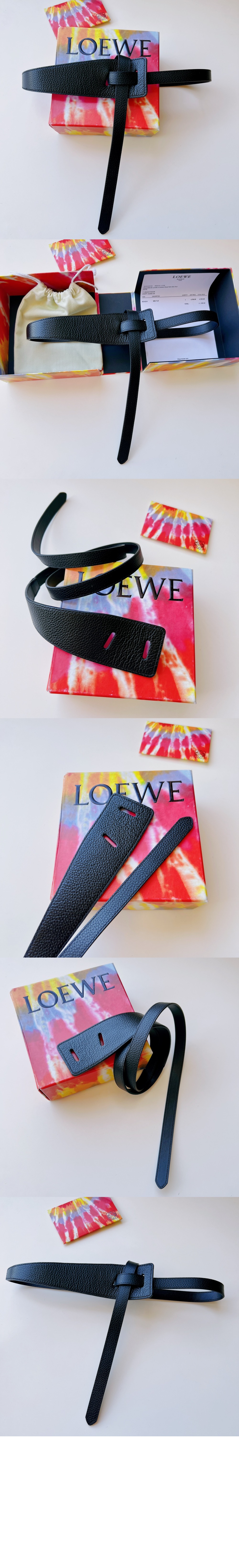 아나그램 컷아웃 벨트 > 로에베