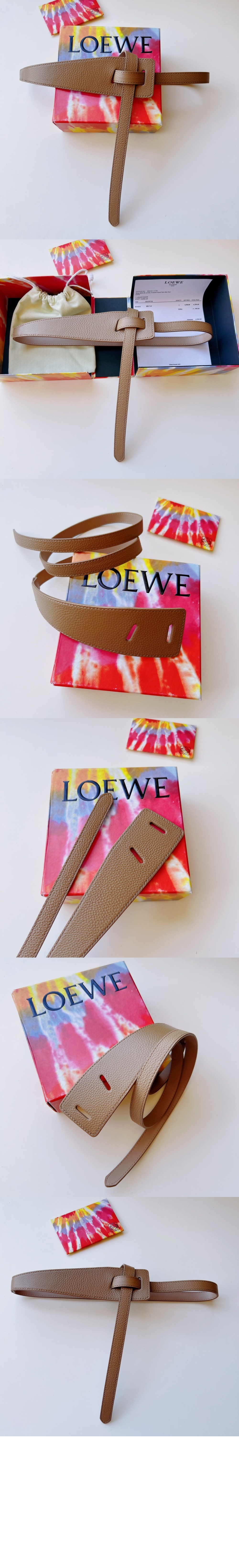 아나그램 컷아웃 벨트 > 로에베