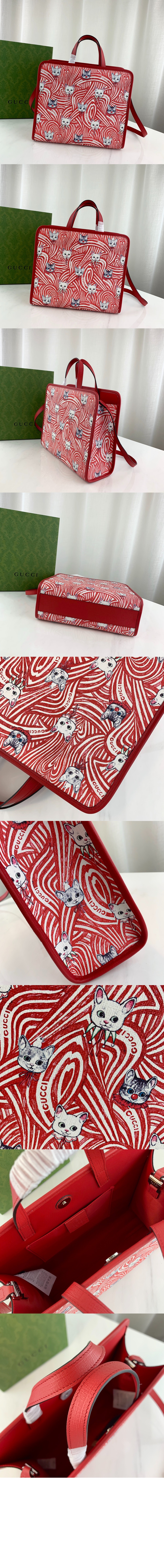 고양이 프린트 토트백 630542 > tote bag -  토트백