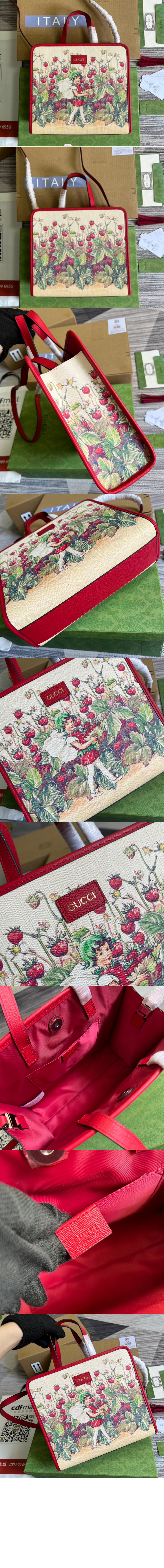 딸기 선녀프린트 토트백 630542 > tote bag -  토트백